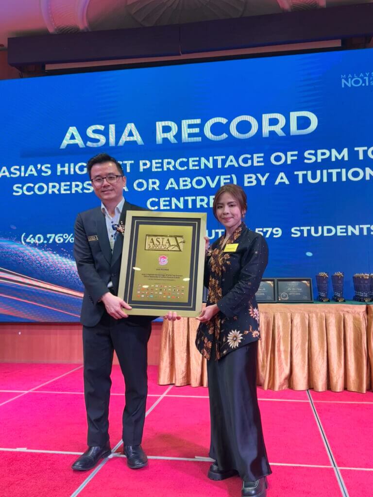 CS Tuition Sets Asia Record for Highest Percentage of SPM Top Scorers by a Tuition Centre