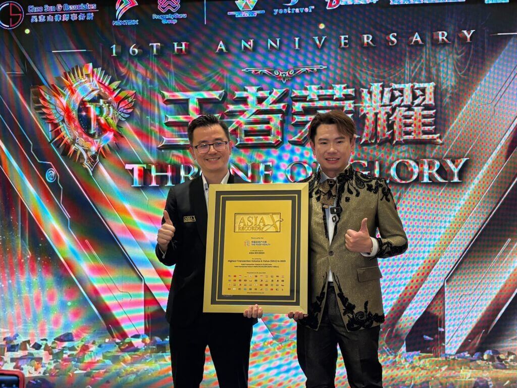 The Roof Realty Sets New Industry Benchmarks With Dual Recognition From The Asia Records